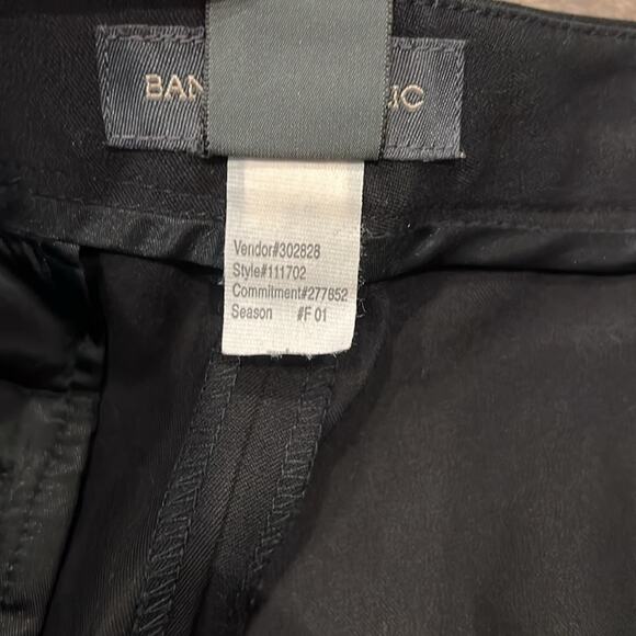 Republic Women's Stretch High Rise Wide Leg Trouser Pant Black Size 8L - Picture 6 of 7